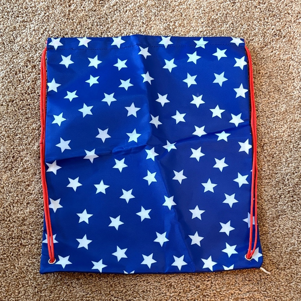 *3 for $15 item* Patriotic Nylon String Bag